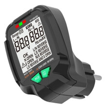 FY1881 Stopcontacttester Spanningstest Digitale Stopcontacttest Amerikaanse Stekker Aarding Neutraal Stekker Polariteit Fasecontrole