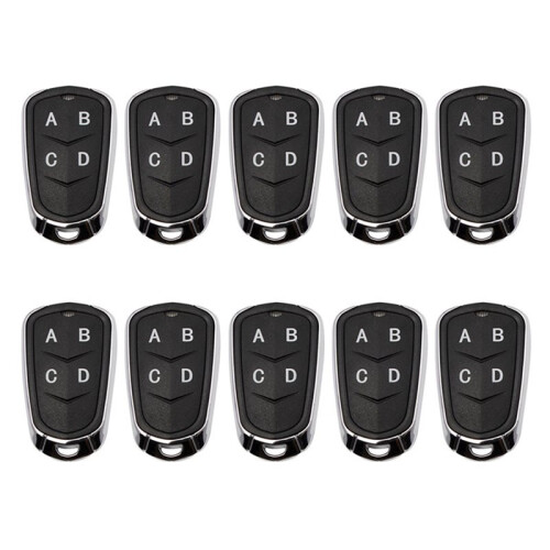 10PCS 4CH Wireless Remote Control Cloner 433Mhz Rolling Code Cloning Code Remote Control for Electric Gate Garage Door
