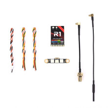R1 5.8GHz 200mW VTX 8CH FPV Video Transmission Built-in Power Detection LED Strip for RC FPV Competition Drone