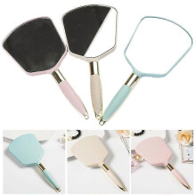 Wall Mounted & Handheld Makeup Mirror with Handle