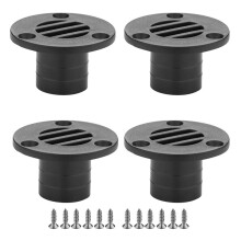 4 Pièces 22 mm Bouchon de Drainage de Plancher de Bateau Bouchon de Drainage de de Bateau pour Yacht Kayak Matériel de Drainage de Pont