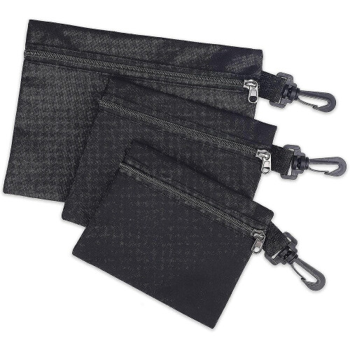 2 Pcs Printed Canvas Cosmetic Bags, Multi-Function Travel Toiletry Case & Coin Purse