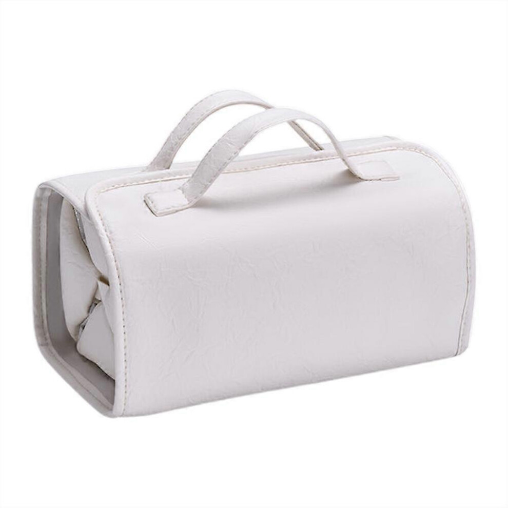 Waterproof Nylon Multifunctional Portable Cosmetic Storage Bag for Makeup, Yellow