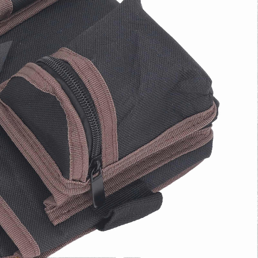 Waterproof Oxford Fabric Electrician's Tool Pouch Multifunctional Waist Bag with Belt