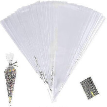 12-Pack Reusable Non-Stick Toasting Bags for Bread, Sandwiches & Pastries, 17x1 Inches