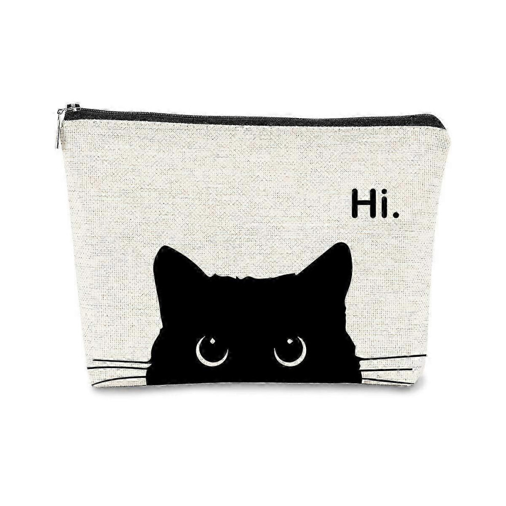 2025 Travel Cosmetic Case for Cat Lovers, Makeup Storage Organizer