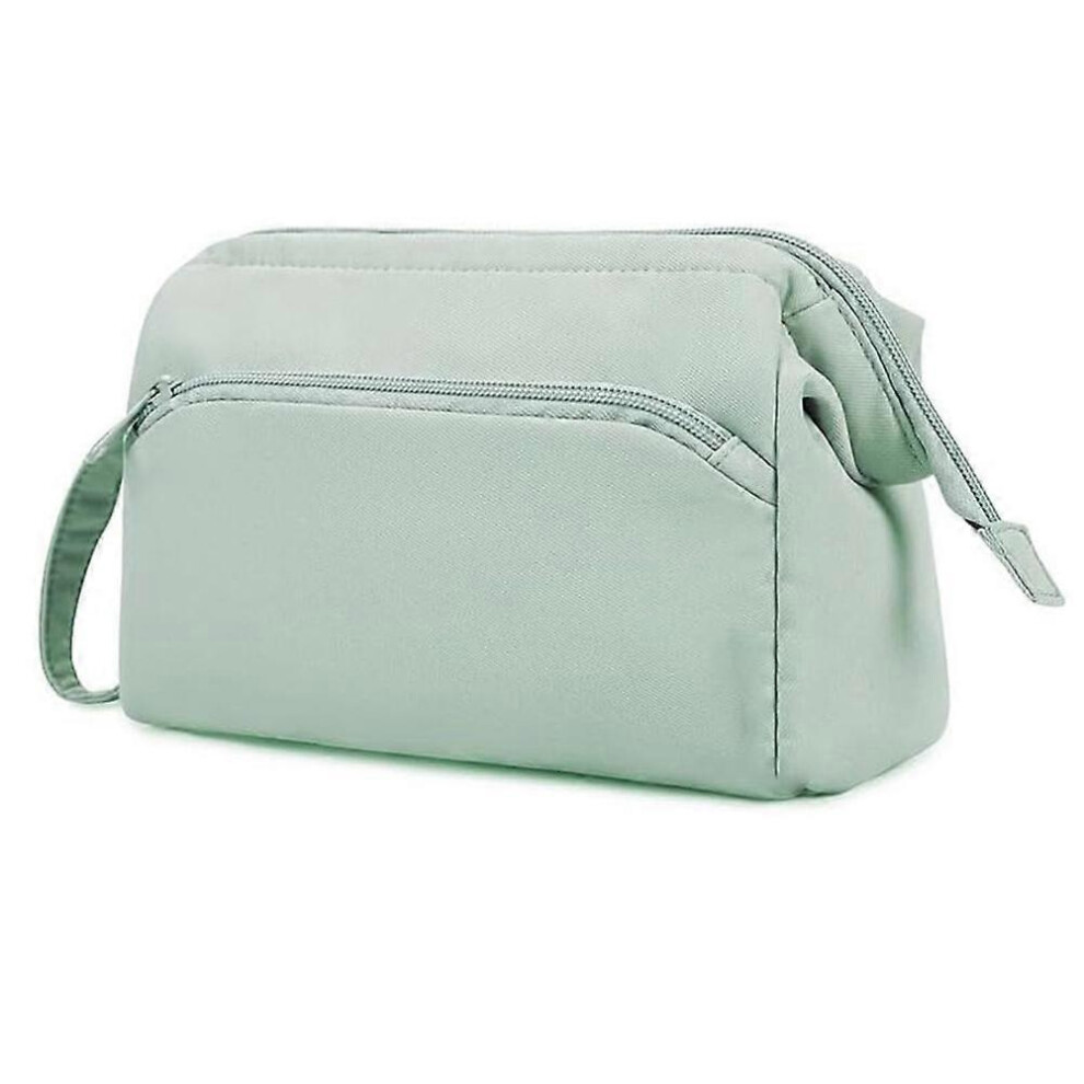 One SizePink Makeup Bag Cosmetic Case & Brush Organizer Set