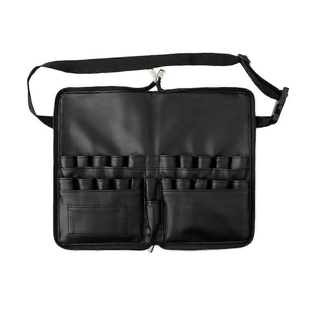 Large Double-Layer Cosmetic Bag for Women, Makeup & Toiletry Organizer