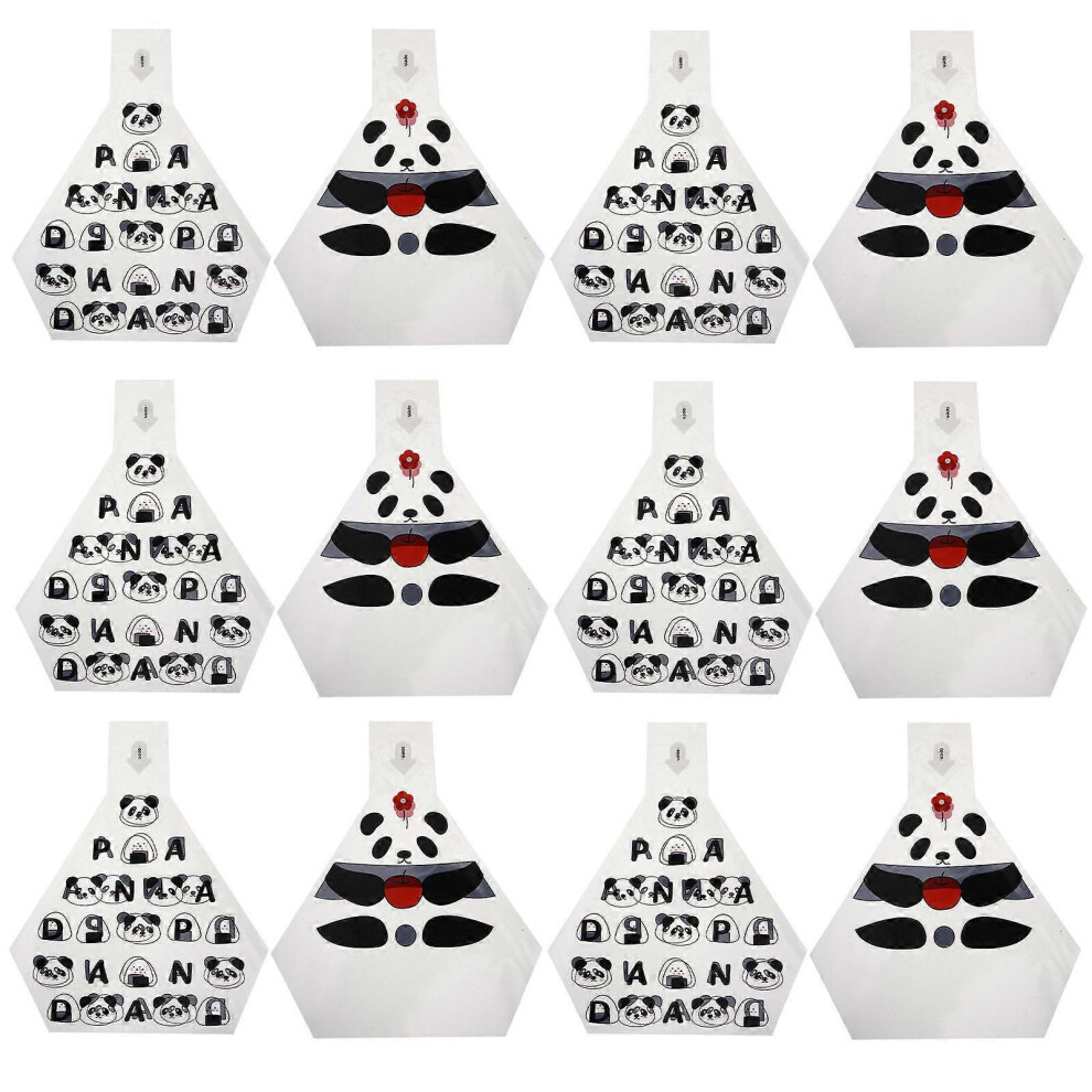 Disposable Triangle Sushi Wrappers 50Pcs Assorted Plastic Onigiri Bags 7734319165275