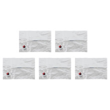 Set portatile di 5 sacchetti per liquidi, ideali per avvolgere e contenere acqua durante i viaggi.
