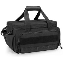 Bolsa de herramientas grande e impermeable con organizador multibolsillos para electricistas y mecánicos.