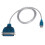 10X USB to Parallel IEEE 1284 Printer Adapter Cable PC (Connect Your Old Parallel Printer to A USB Port) 8