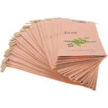 Bread Paper Bags 50Pcs Oil-Proof Bakery Packaging Sealing Bags