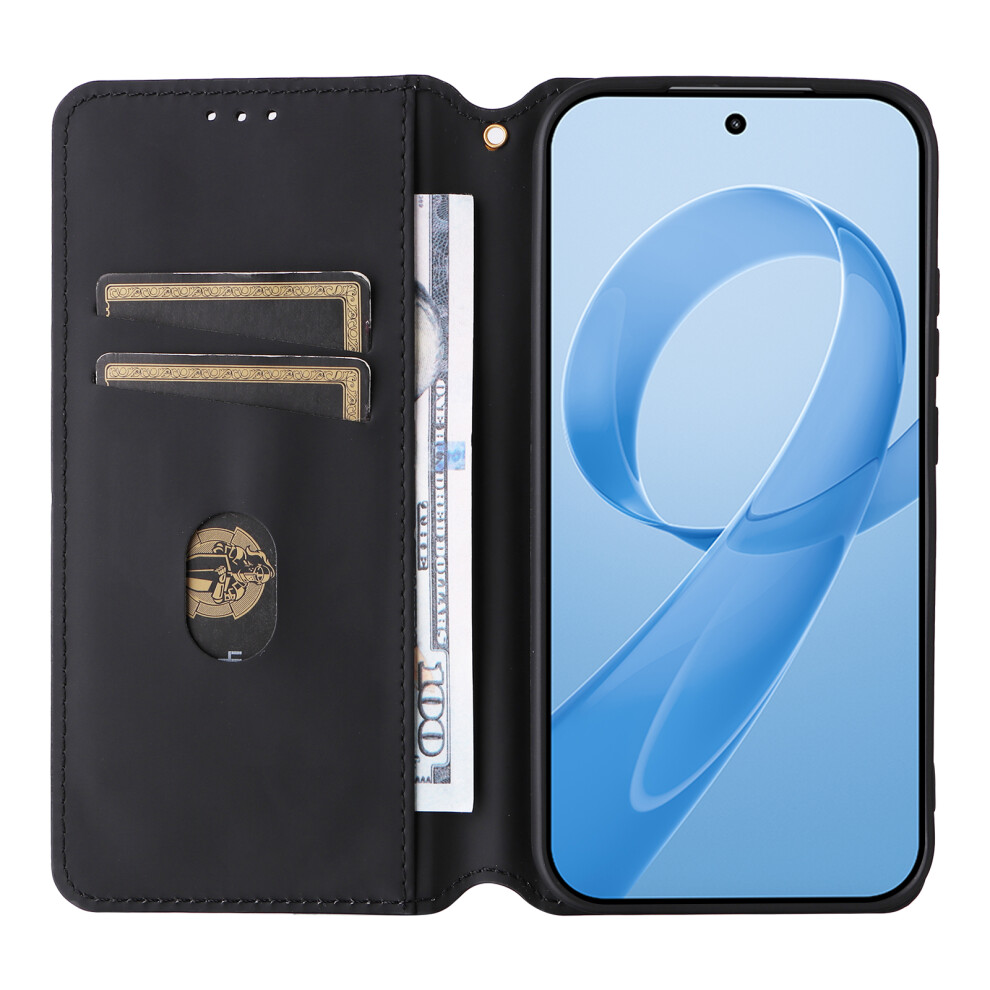 (Black) For Xiaomi Poco F8 Pro / Redmi K90 5G Case Wallet Rhombus Imprinted Pu Leather Phone Cover Black 6914292927119