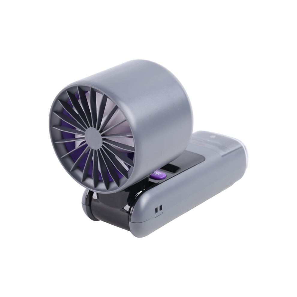 New 4000Mah Portable Turbo Fan, 100 Wind Speeds Semiconductor Refrigeration With Ice Cooling For Personal & Travel 6031406043388