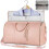 Travel Foldable Clothing Bag Multi-function Garment Bag Pink 2