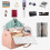 Travel Foldable Clothing Bag Multi-function Garment Bag Pink 7