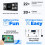 CyberPi Codeerleerkit: Python Scratch-programmering, STEM-kit ter ondersteuning van AI en IoT， Technologie met geïntegreerde wifi-module, STEM-pr 2