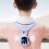 LED Display Pose Corrector For Spine Alignment And Sitting Position Improvement Pink 2
