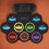 Portable Foldable USB Electronic Drum with Sound Output for Headphones Speakers 5