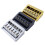 6 String Electric Guitar Bridge 10.5mm String Spacing Zinc Alloy Guitar Bridge Silver 8