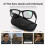 MT5 Ultra AI Smart Glasses 2000mAh Leather Charging Case (Black) 5