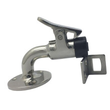 Door Stop and Catch 90 Degree 316 Stainless Steel Polished for Yacht Boat Hardware Accessories