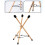 Wood Tripod Base For Handpan Drum Compact Storage Bag Simple Installation 3