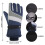 Men's Ski Gloves Adjustable Wrist Strap Waterproof Windproof Black background gre 4