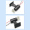 Pair Waterproof Boat Propeller Motors Plastic Compatible with Various Models 9