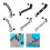Fishing Baits Box Extension Arm Extended Baits Tray Fishing Accessories Silver pattern 2 3