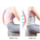 Comfortable fit Waist Support Featuring Double Structure Breathable Back Brace Gray L 8
