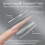 1Box Quick Effect Oval Tapered Nail Extensions Easy Application for Busy thin dog ladder 5