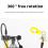 Compacts Light weight Pressures Gauges Quickly Connect Hook for Efficient Diving 65cm 5