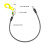 Compacts Light weight Pressures Gauges Quickly Connect Hook for Efficient Diving 65cm 11