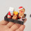 1/12 Christmas Kitchen Accessories Realistic Food Figure With Storage Container 6