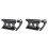 2X Bicycle Bike Front Fork Quick Release Retaining Clip Dismountable Attaching Clamp Portable Cycling Part Black 1
