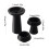 Creative Miniature Flower Pot Model Doll House Decoration Microlandscape Setting Black 4