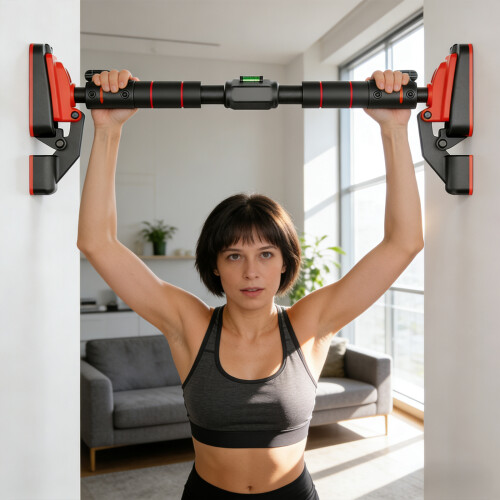 Multiple Exercise Bar for Pull Up Leg Raises Push Up Homes Gym Equipment 2