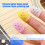 Elastic Silicones Guitar Finger Protectors For Left Hand String Pressing Aid Yellow 6