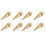 Speaker Spikes for Hi-Fi Feet, Speaker Stands, Copper M8 Thread,36.2mm(H) 8Pcs 1
