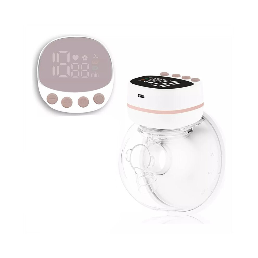 Wearable Electric Breast Milk Pump Handsfree BPAFree with LED Display Portable Electric Breastfeeding Pump Machine