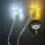LED Illuminated HO Scale High Mast Light Model for Authentic Railway No1 light warm white 9