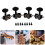 Guitar String Tuner Machine Heads Guitar Knobs Keys for Acoustic Electric Guitar 2