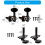 Guitar String Tuner Machine Heads Guitar Knobs Keys for Acoustic Electric Guitar 3