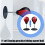 Professional Grades Boxing Reaction Ball Stable For Coordination Improvement Black red 1