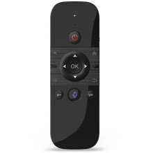 Wireless Air Voice Mouse 2 in 1 2.4G Keyboard Rechargeable Remote Control IR Learning for TV Box