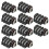 6.35 mm Stereo Audio Socket Jack Connector, 1/4" PCB Solder Right Angle TRS for Professional Audio 1
