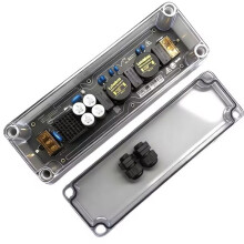 Audio Power EMI Filter Module Alternating Current Power Filter Anti-Interference Anti-Thunder DIY Audio