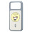 Magnetic NFC Ink Smartphone Case, Suitable for  17 Pro Max.DIY Pattern Ink Mobile Phone Case Gray 2
